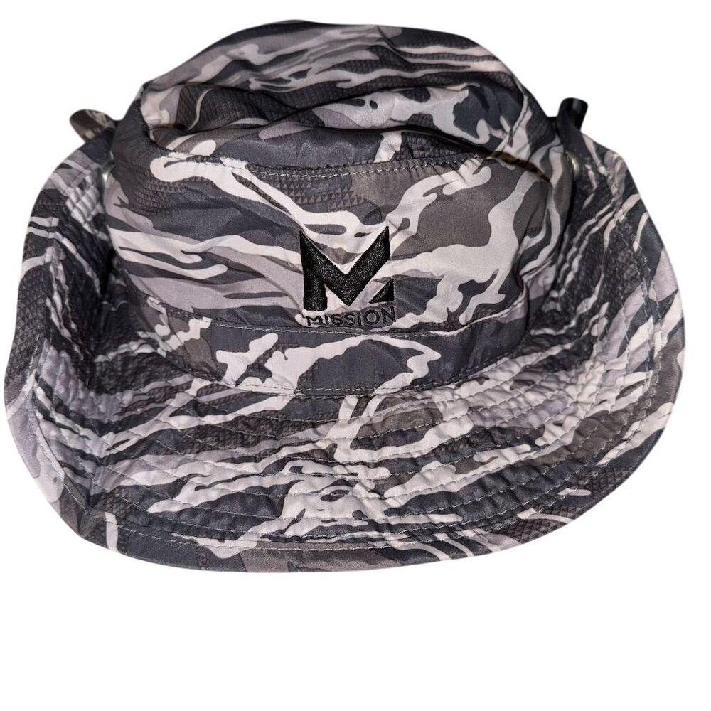 Mission Camo Cooling‎ Bucket Hat UPF 50 Wide Brim Unisex OS
